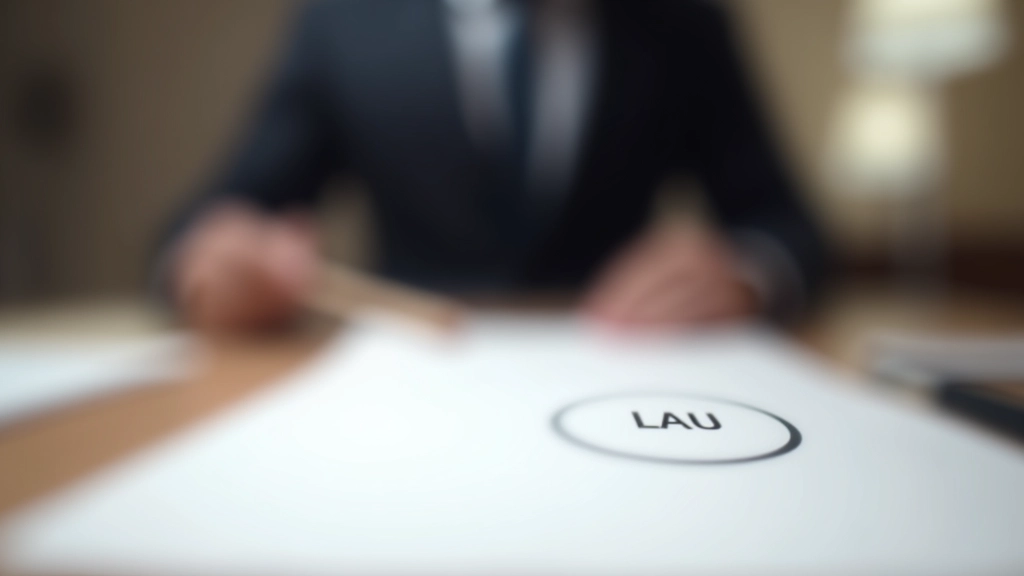 Documento legal de la Ley de Arrendamientos Urbanos en mesa de despacho profesional